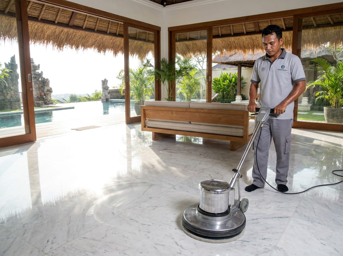 Tukang Poles Lantai Denpasar Bali Melayani Rumah, Villa, Hotel dan Kantor